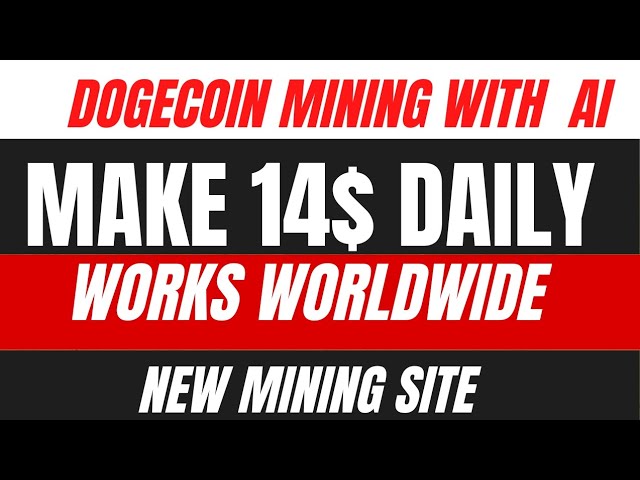 BOT MINIER DOGECOIN || GAGNEZ 14$ PAR JOUR AVEC CETTE APPLICATION EN 2024 #dogecoinmining #makemoney