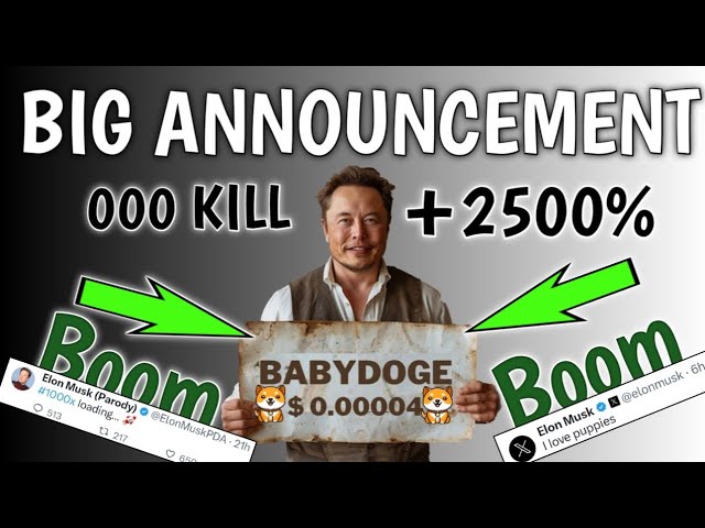 BABY DOGECOIN🤯다음...🤯ELON MUSK SPORT🫣1000X DOGE COIN BRAKINGNEWS 오늘 가격 예측