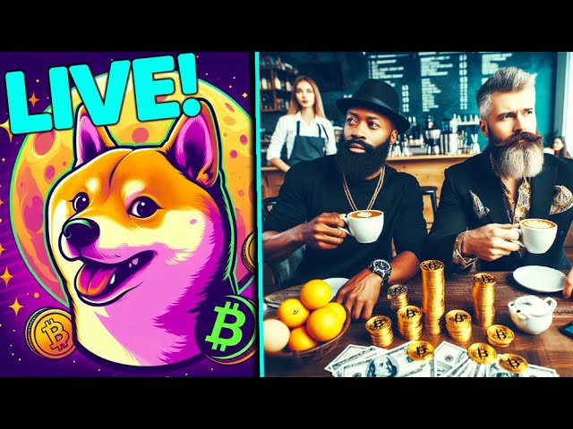 DOGECOIN BITCOIN CYRPTO 커피 & 머니 모닝(라이브 스트림) 🚀🔥 🔥