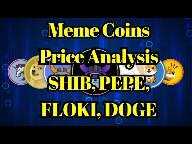 今日山寨幣 | Meme幣價格分析：SHIB、PEPE、FLOKI、DOGE本週會爆發嗎？