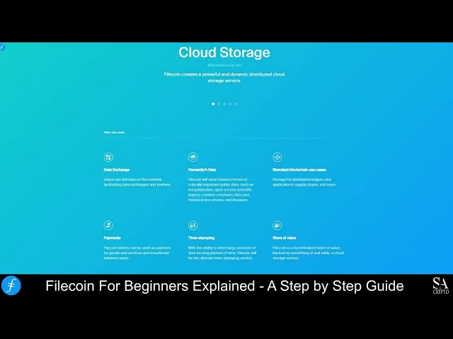 Filecoin For Beginners Explained   A Step by Step Guide #000