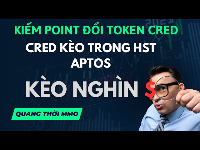 Earn points to convert Cred tokens (project in HST Aptos)