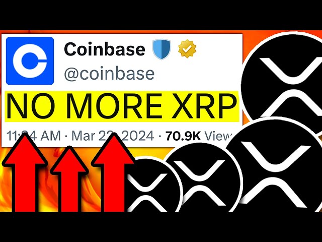 突发新闻：Coinbase 首席执行官限制 XRP 瑞波币（现在是第一大敌人） - 今日瑞波币 XRP 新闻