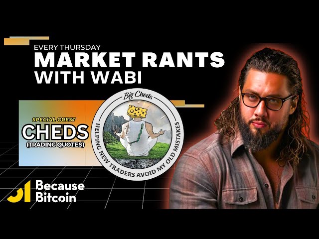 Bitcoin et Alts prêts à décoller ? Market diatribes LIVE ft. Cheds