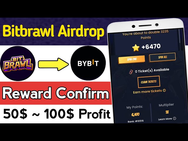 Bitbrawl 에어드롭 토큰 듣기 업데이트|| Bitbrawl Airdrop 새 업데이트 || Bitbrawl 토큰 청구 업데이트