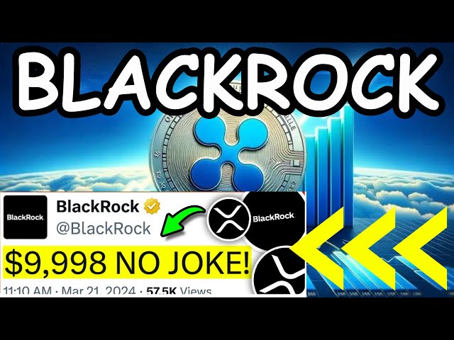 BLACKROCK이 해냈습니다: XRP 리플(지금 월스트리트에서 발생합니다!) - 현재 리플 XRP 뉴스