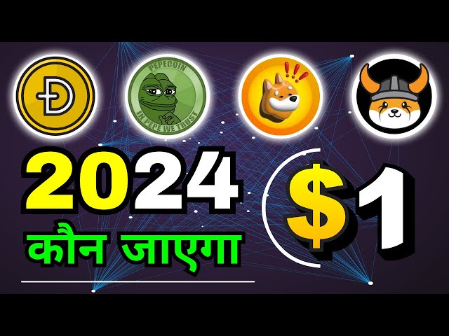 哪种代币将在 2024 年达到 1 美元 । Pepe、Floki、Bonk、Doge 硬币预测 2024 年？