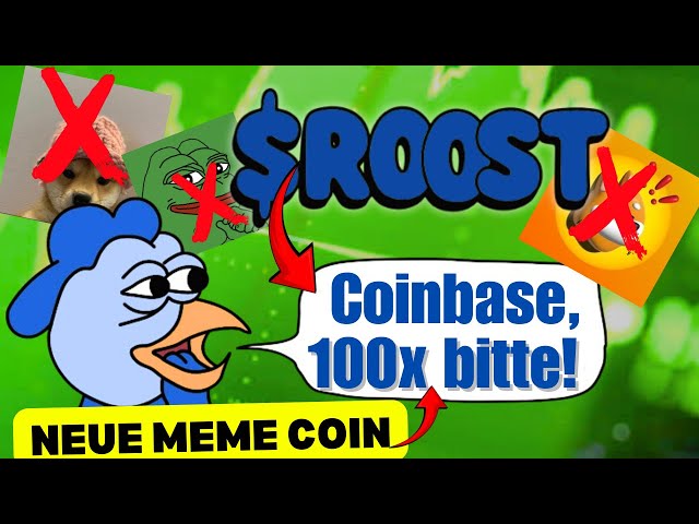 忘记 Doge、Pepe 和 SHIB！！🤯 新的 100 倍 Meme ROOST 硬币🐔 Coinbase 可能上市？