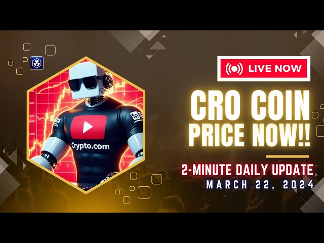 Don't Get Left Behind! - Daily CRO Coin Price Analysis. Bull Run 2024. Ready, Set, GO! (03-22-24)