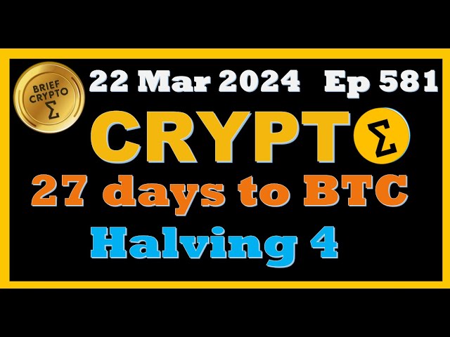 #Crypto 27 天到 #Bitcoin #Halving 4 - #BTC #Ethereum #ETH #LINK #ADA #DOT