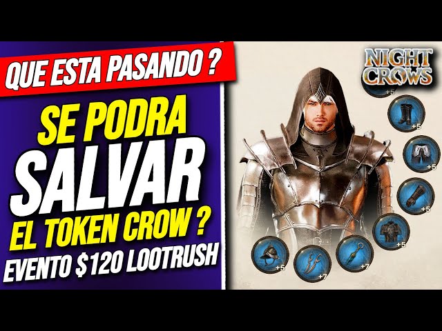 Was passiert mit der TOKEN CROW und den NFT CROWS? + KOSTENLOSE NFT-Verleih bei LOOT RUSH