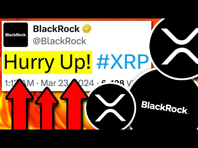 XRP RIPPLE : MAD MOVE PAR BLACKROCK !!! XRP SUR LE POINT DE SE RÉVEILLER !!! - NOUVELLES RIPPLE XRP AUJOURD'HUI