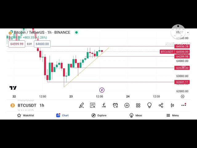 BITCOIN ANYLYSIS 23 MARS 2024 DOGE, SHIB, XRP ETC COIN BIENTÔT VIDÉO ANYLYSIS