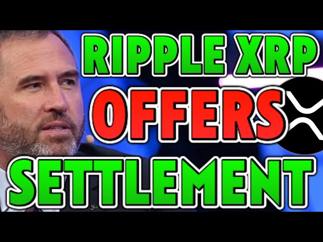 🚨SEC A PROPOSÉ UN RÈGLEMENT AVEC LE PDG DE RIPPLE - 347,22 $ UN XRP !!