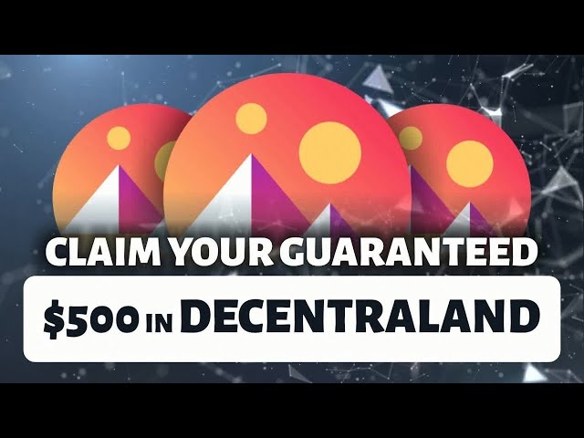 Der profitable Weg: #Decentraland Airdrop 2024 $MANA