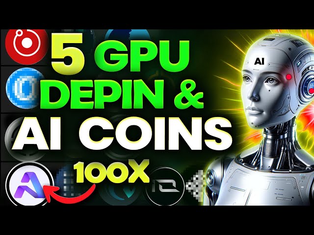 🔥DIESE DePIN GPU & AI Altcoin werden im Jahr 2024 größer als BITCOIN sein?! Low Cap * WINZIGE * KI-KRYPTO-MÜNZEN