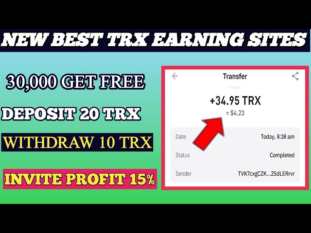 今天新的 trx 挖礦網站 • 新的 trx 挖礦網站 • 新的 trx 挖礦網站