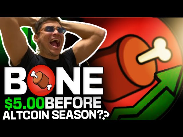 LE JETON BONE SHIBASWAP DOIT ATTEINDRE 5 $ AVANT LA SAISON ALTCOIN !!!