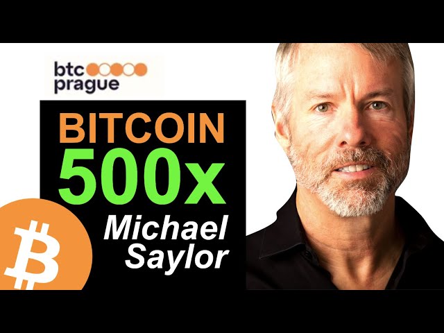 “比特币将上涨 500 倍”Michael Saylor BTC 价格预测