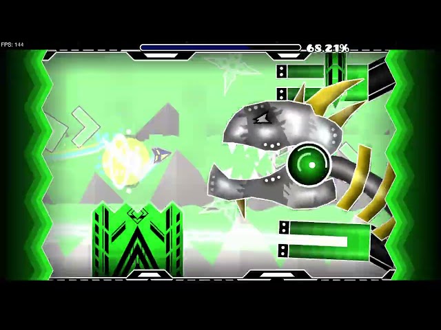 Geometry Dash Medium Demon-Digital Monster von Yerylik, 1 Münze