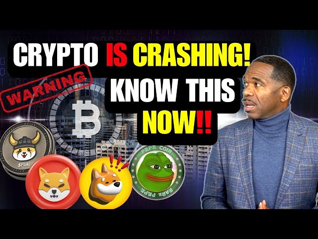 CRYPTO CRASHING!!...KNOW THIS RIGHT NOW!!!