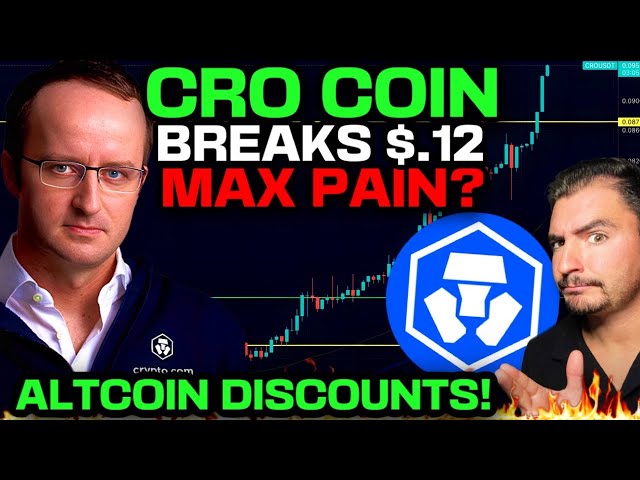 CRO 코인이 $.12센트 이하로 돌아왔습니다! (Cronos 코인이 충돌하는 이유는 무엇입니까?!) Crypto.com 뉴스