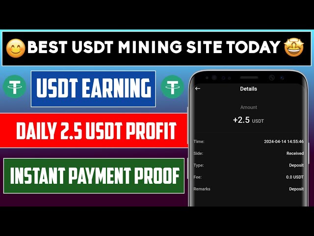 새로운 Usdt 채굴 사이트 | Usdt 마이닝 웹사이트 | 오늘 Usdt 적립 사이트 | 하루 2.5USDT | Trx 마이닝