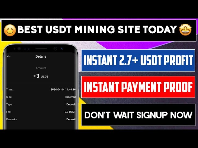 3 USDT 💸 | New Usdt Mining Site | Usdt Mining Website Today | Payment Proof | New Trx Earning Site