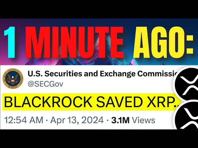 MASSIVE WIN FOR XRP !!! BLACKROCK IS THE REASON !!! - RIPPLE XRP NEWS TODAY