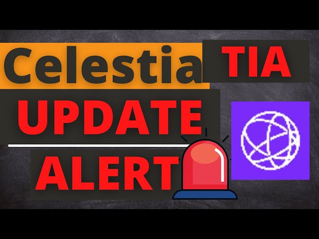 TIA Coin Celestia Token Preisnachrichten heute – Preisvorhersage und technische Analyse