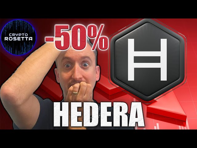 HBAR CRASH, QUELLE GRANDE CHANCE D'ACHETER MAINTENANT AVANT LA PROCHAINE POMPE POTENTIELLE À 0,19 $ !