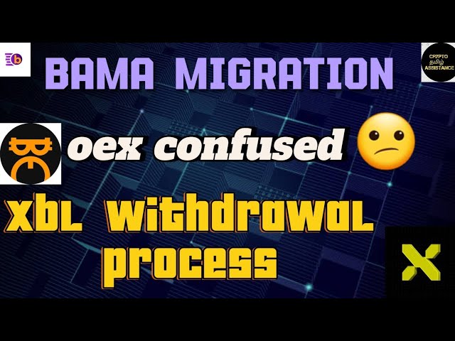 how to withdraw xbl coin & oex wallet problems @cryptotamilassistance #xblaster_mining #bitbama