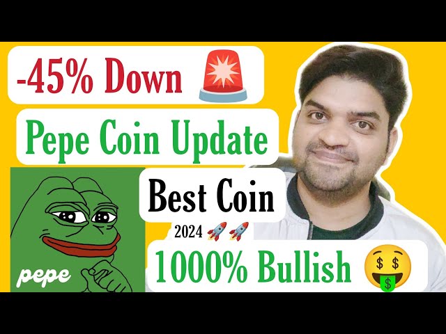 ペペコインダウン🚨 | Pepe -45% ダウン (ビットコイン半減💯) | Pepe Coin Best 1000% 強気 🤑