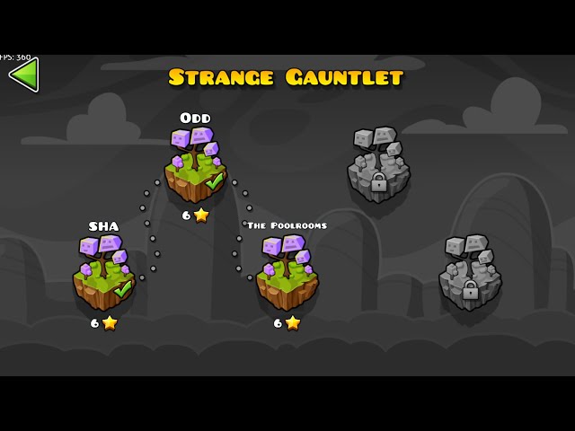 Geometry Dash 2.2 Strange Gauntlet - 3: The Poolrooms 제작: kira9999(모든 코인)