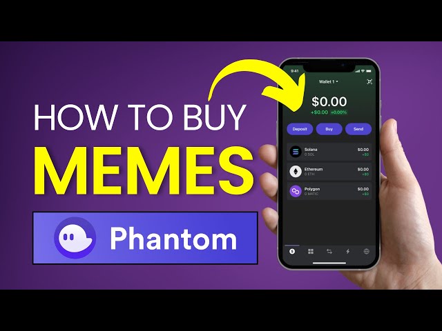 如何使用 PHANTOM 錢包購買 MEME 幣（分步） - 2024