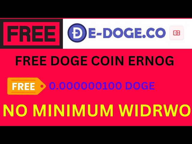 오늘 무료 Doge 코인 마이닝 웹사이트 || 최소 Widrwo 없음 || 수도꼭지페이 어닝 || tiyfunbd