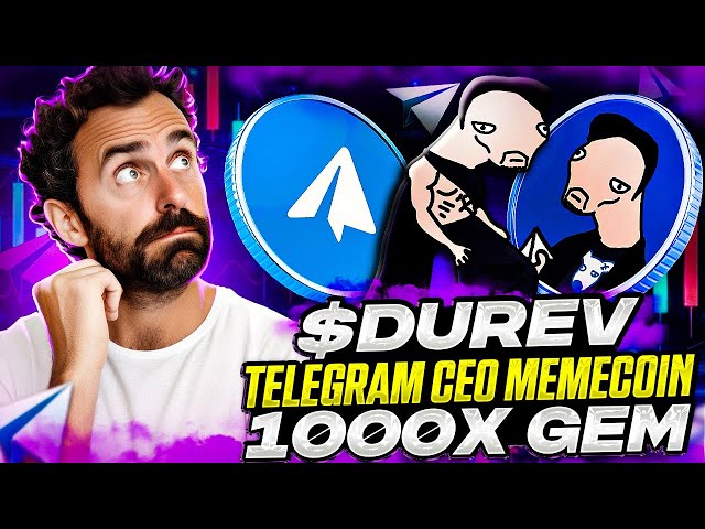 $DUREV - TON 블록체인에서 NEXT 1000X Meme 코인 발견 - Pavel Durov 텔레그램 CEO 코인