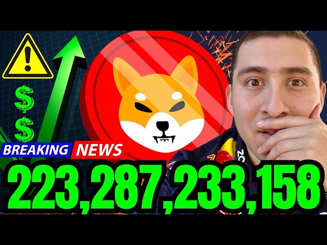 PIÈCE SHIBA INU - ALERTE 223 MILLIARDS ! DERNIÈRES NOUVELLES SUR LES CRYPTO