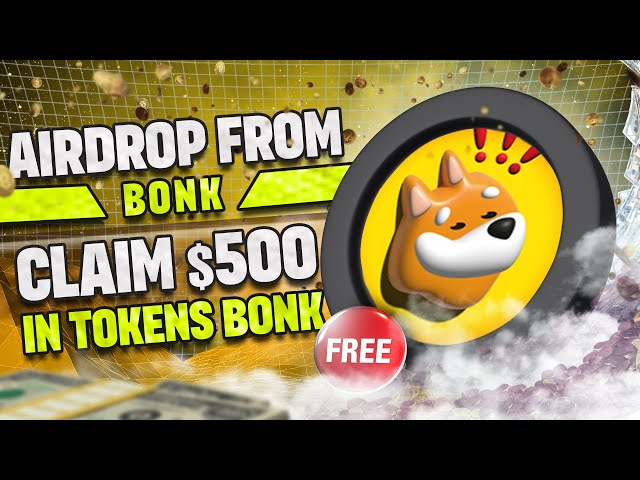 商業優勢：Bonk Crypto Airdrop 2024 - 您的 500 - 3000 美元機會。