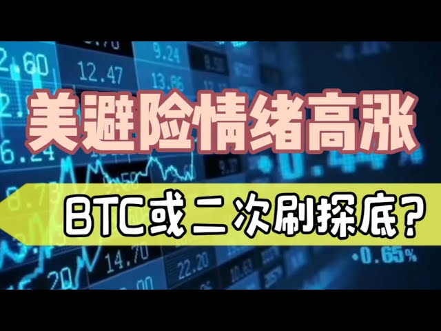 2024年4月16日｜ビットコイン市場分析：米国のリスク回避傾向が高まり、BTCは再び底を打つ可能性も？