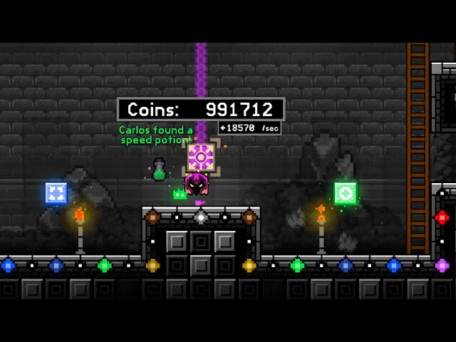 Coin Temple by Santylolcat All Upgrades Coin(A tycoon in gd!?!?) | Geometry Dash / GD - GamerCoolPro