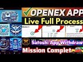 CLAIM AGIX IN OEX APP MUST COMPLETE 5 MISSION IN OEX THAN CLAIM AGIX MORE