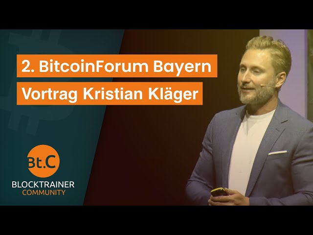 ビットコインはみんなのものです！ Kristian Klager による講演 – 第 2 回 BitcoinForum Bavaria