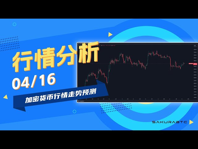 ビットコイン市場分析 2024.04.16 仮想通貨, イーサリアム, BTC, ETH