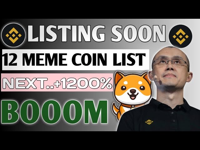 BABY DOGECOIN🤯12 MEME COIN 바이낸스 목록🤑100X = 1000X😱COIN BRAKINGNEWS 오늘 가격 예측