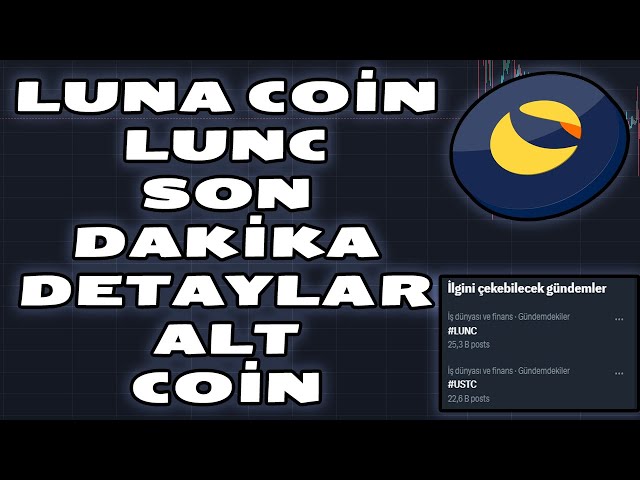 LUNC COİN --- ALTCOİN-- BİTCOİN ANALİZ KRİTİK DETAYLAR 🚨🚨#lunc #luna #lunch #altcoin