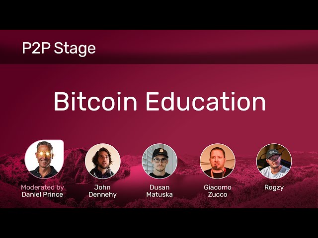 Bitcoin-Ausbildung | Plan ₿ Forum 2023 | Lugano