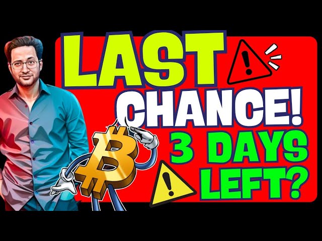 🚨 Letzte Chance 🤯 Bitcoin-Preisvorhersage – BTC-Wochenprognose (Btc-Halbierung)