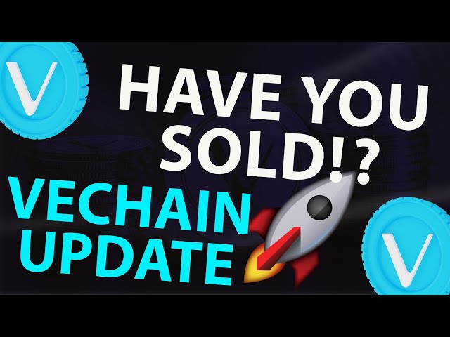 VECHAIN ​​AVEZ-VOUS VENDU !? | MISE À JOUR VECHAIN ​​2 MINUTES | PRÉDICTION DES PRIX DE L'EFP | ANALYSE VÉTÉRINAIRE