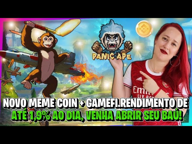 Panic Ape : Nouvelle pièce Meme + Gamefi ! Rendement quotidien jusqu'à 1,9 % Découvrez-le maintenant !